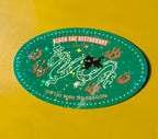 "Spice Cat" Chinese Spice Series Original Waterproof Stickers - Restaurant