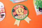 "Spice Cat" Vol. 2 Western Herb & Spice Series Waterproof Stickers - Ginger