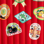 "Spice Cat" Vol. 2 Western Herb & Spice Series Waterproof Stickers - Basil