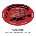 "Spice Cat" Chinese Spice Series Original Waterproof Stickers - Cinnamon