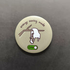 Original Matt Button Pin - Energy Saving Mode