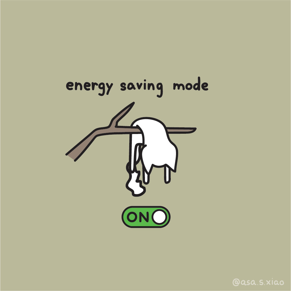 Original Matt Button Pin - Energy Saving Mode