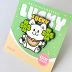 2-in-1 Cat Enamel Pin & Magnet - Lucky Cat