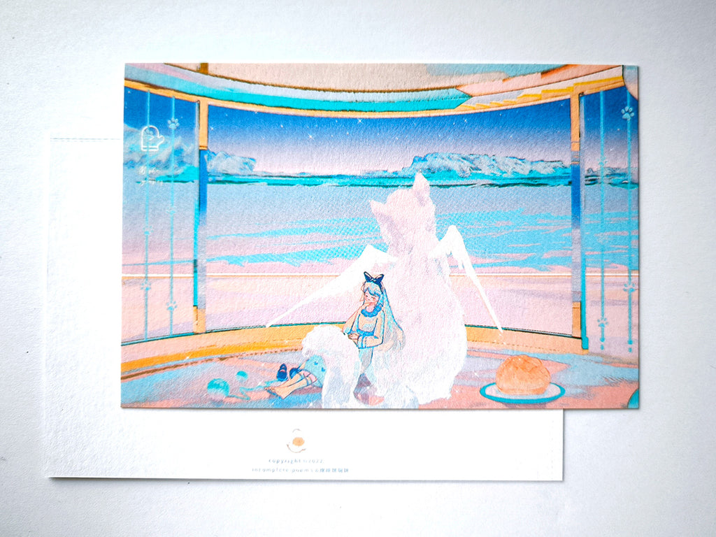 "My Own Bakery" Healing Postcard Set