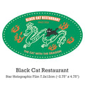 "Spice Cat" Chinese Spice Series Original Waterproof Stickers - Restaurant