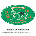 "Spice Cat" Chinese Spice Series Original Waterproof Stickers - Restaurant